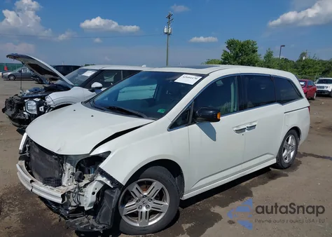 2012 Honda Odyssey Touring/Touring Elite из США, поврежденный, VIN 5FNRL5H96CB015848